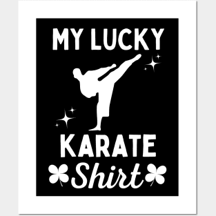 Lucky Karate Tee Posters and Art